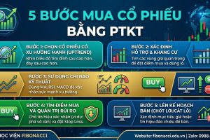 5 BƯỚC MUA BÁN CỔ PHIẾU BẰNG PHÂN TÍCH KỸ THUẬT