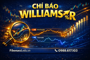 CHỈ BÁO WILLIAMS R LÀ GÌ? CÁCH DÙNG WILLIAMS %R ĐỂ BẮT ĐIỂM MUA BÁN CHÍNH XÁC
