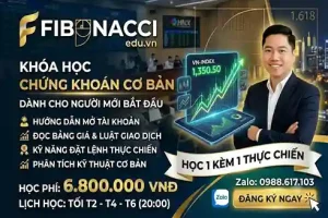 KHÓA HỌC CHỨNG KHOÁN CƠ BẢN CHO NGƯỜI MỚI: HỌC 1 KÈM 1 THỰC CHIẾN
